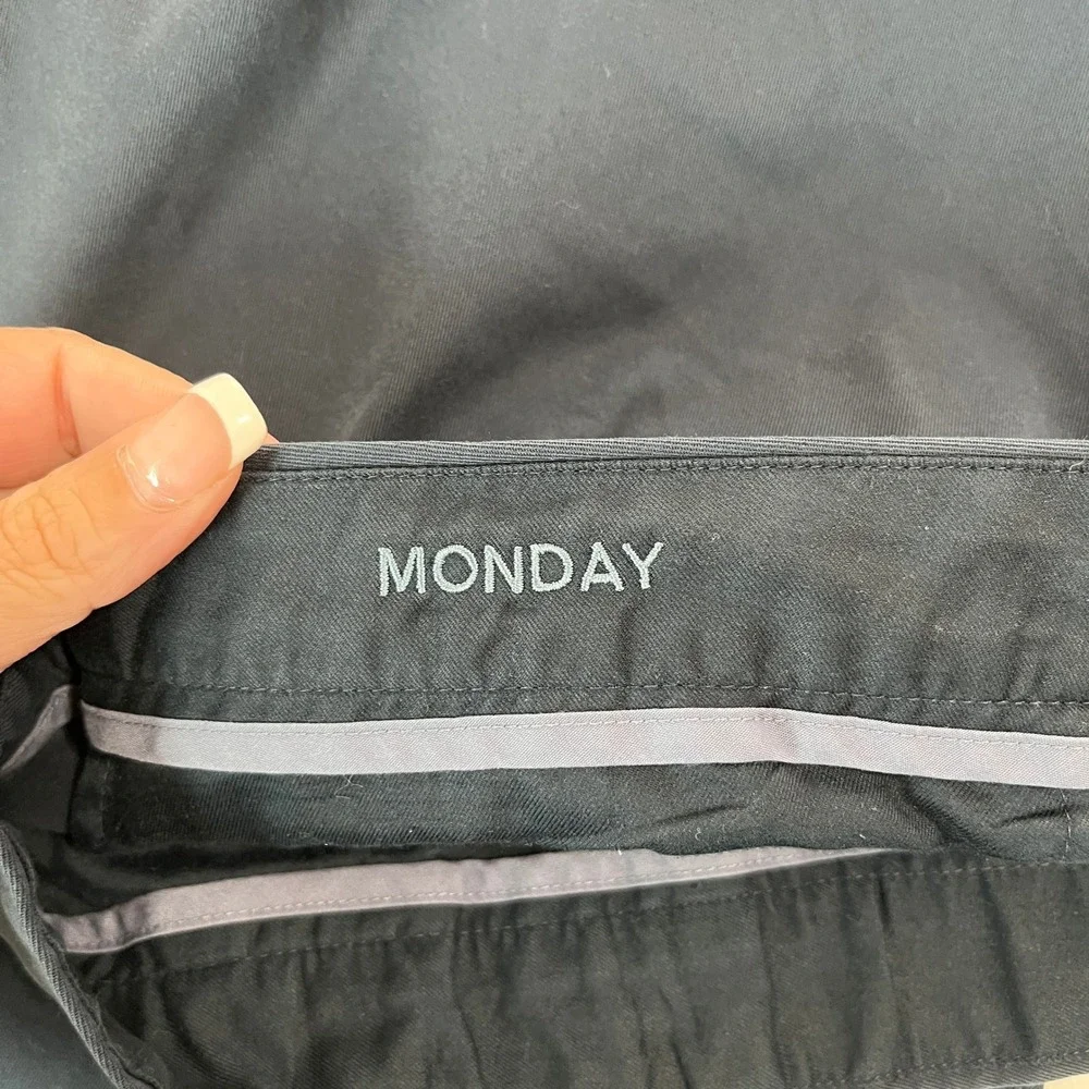 Bonobos Weekday Warrior Monday Pants Men 40x32 Slim Fit Navy Stretch Work Office